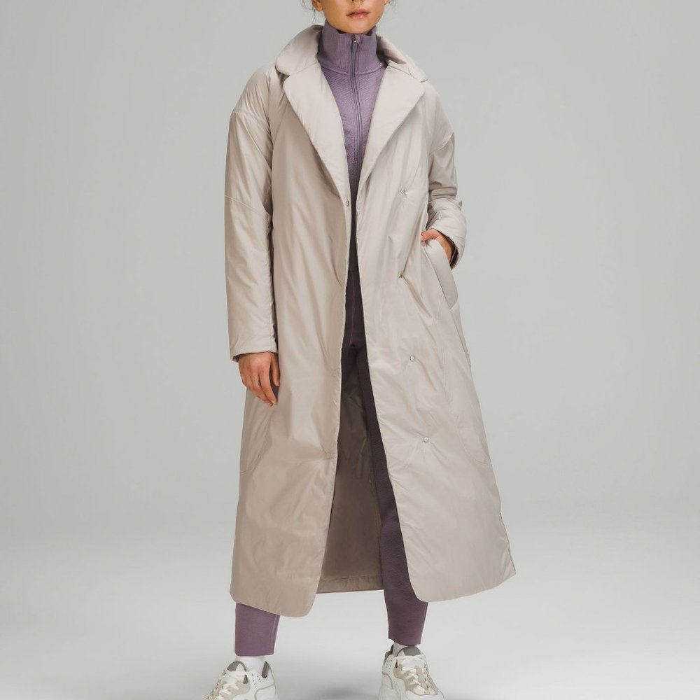 Lululemon Insulated Trench Coat